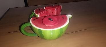 dve suknje po: Keramički set za čaj dizajna lubenice. Set uključuje bokal sa na lalafo.rs — 3 dve suknje po: Keramički set za čaj dizajna lubenice. Set uključuje bokal sa — 3