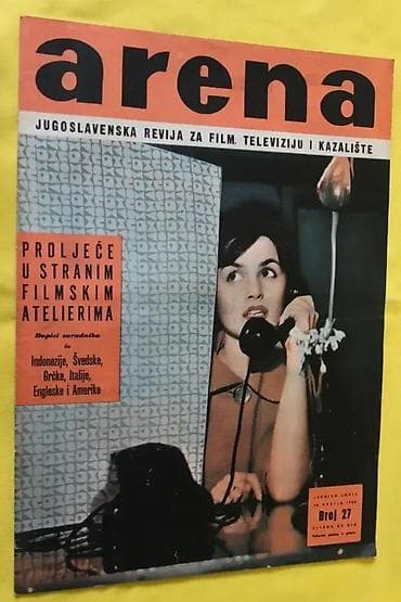 Sport & Hobby: ARENA, JUGOSLAVENSKA REVIJA ZA FILM, 27-29, 31, 36 | Arena at lalafo.rs — 1 Sport & Hobby: ARENA, JUGOSLAVENSKA REVIJA ZA FILM, 27-29, 31, 36 | Arena — 1