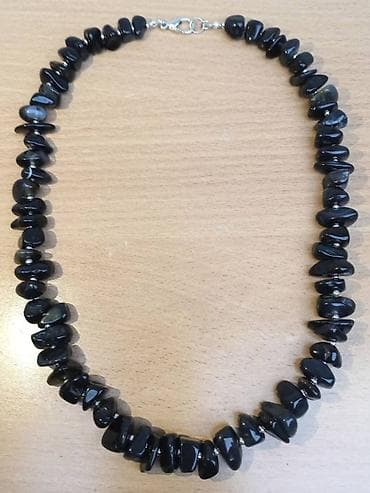 Ogrlica od krupnog OPSIDIJANA Ogrlica od krupnog OPSIDIJANA na lalafo.rs — 4 Ogrlica od krupnog OPSIDIJANA Ogrlica od krupnog OPSIDIJANA — 4