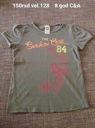 Dečija majica kratkih rukava C&A (linija here+there) - Veličina na lalafo.rs — 1 Dečija majica kratkih rukava C&A (linija here+there) - Veličina — 1