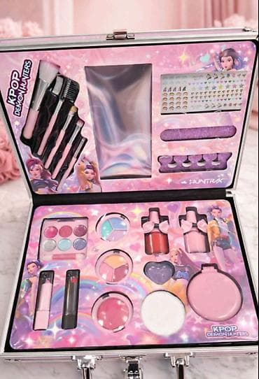KPOP Demon Hunters Makeup Kofer – 46 delova ✨ Savršen poklon za male na lalafo.rs KPOP Demon Hunters Makeup Kofer – 46 delova ✨ Savršen poklon za male