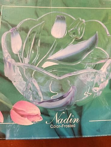 Staklena činija Nadin – Color-Frosted - Dekorativna činija od na lalafo.rs — 2 Staklena činija Nadin – Color-Frosted - Dekorativna činija od — 2