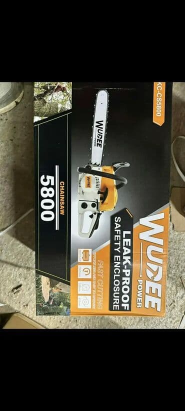 Motorna testera WUDEE Power KC-CS5800 - Tip: benzinska motorna at lalafo.rs Motorna testera WUDEE Power KC-CS5800 - Tip: benzinska motorna