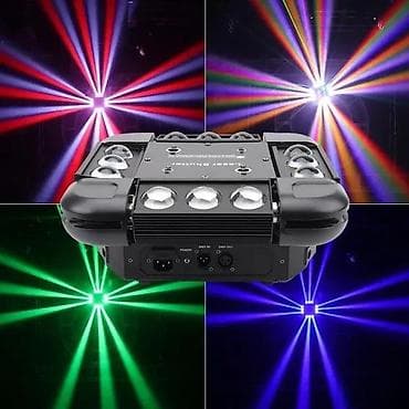 Roto Glava Strobe & Laser & Beam 3IN1 LED 120W. ✨ ROTO LED na lalafo.rs — 2 Roto Glava Strobe & Laser & Beam 3IN1 LED 120W. ✨ ROTO LED — 2