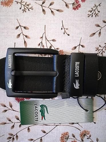 Novi muski kozni markirani kaisevi Lacoste Dva modela. Zemlja porekla na lalafo.rs — 1 Novi muski kozni markirani kaisevi Lacoste Dva modela. Zemlja porekla — 1