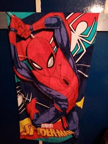 Textile: SPIDERMAN MARVEL PESKIR ZA KUPANJE NOV SPAJDERMEN ZA DECU | Cene at lalafo.rs — 2 Textile: SPIDERMAN MARVEL PESKIR ZA KUPANJE NOV SPAJDERMEN ZA DECU | Cene — 2