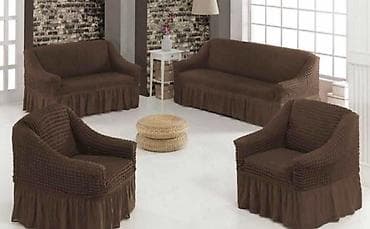 PREKRIVAČI ZA TROSED, DVOSED I FOTELJU SA KARNERIMA Komplet samo 4600 na lalafo.rs — 5 PREKRIVAČI ZA TROSED, DVOSED I FOTELJU SA KARNERIMA Komplet samo 4600 — 5