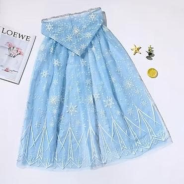 Prelep ogrtac za devojčice sa kapuljačom, inspirisan Frozen (Elsa) na lalafo.rs — 2 Prelep ogrtac za devojčice sa kapuljačom, inspirisan Frozen (Elsa) — 2