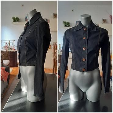 Kratka ženska jakna/crop top – THE END by STEM - Boja: crna sa at lalafo.rs — 2 Kratka ženska jakna/crop top – THE END by STEM - Boja: crna sa — 2