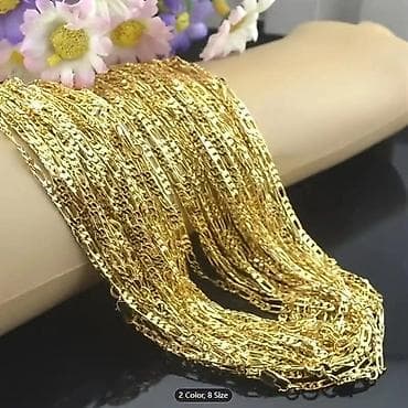 Zlatne muške/ženske Figaro lančiće - Klasični Figaro dizajn at lalafo.rs — 1 Zlatne muške/ženske Figaro lančiće - Klasični Figaro dizajn — 1