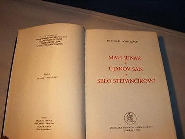 Books, Audio & Video formats: MALI JUNAK, UJAKOV SAN, SELO STEPANČIKOVO Fjodor Dostojevski Rad at lalafo.rs — 2 Books, Audio & Video formats: MALI JUNAK, UJAKOV SAN, SELO STEPANČIKOVO Fjodor Dostojevski Rad — 2