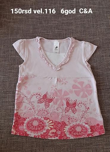 Dečija majica/tunika Palomino (C&A) - Veličina: 116 (za oko 6 na lalafo.rs — 1 Dečija majica/tunika Palomino (C&A) - Veličina: 116 (za oko 6 — 1
