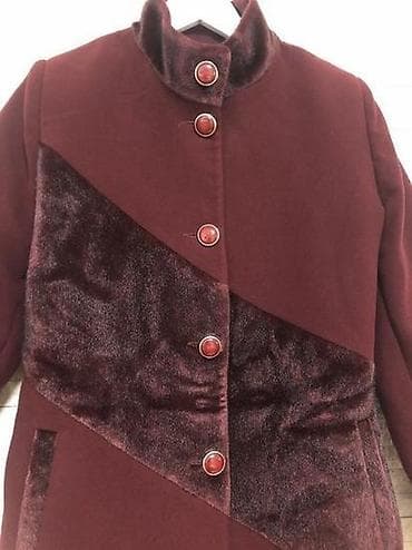 Kaput, bordo boje, bez ikakvih tragova nosenja! Obucen je nekoliko na lalafo.rs — 4 Kaput, bordo boje, bez ikakvih tragova nosenja! Obucen je nekoliko — 4