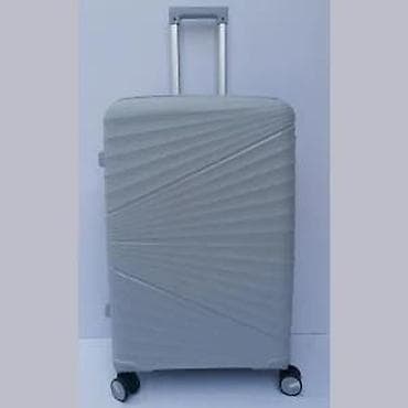 Travel suitcases and bags: Tvrdi kofer na točkićima – sivi - Materijal: lagana i izdržljiva at lalafo.rs — 9 Travel suitcases and bags: Tvrdi kofer na točkićima – sivi - Materijal: lagana i izdržljiva — 9