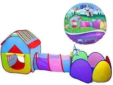 Šator za Decu sa Tunelom – Igraonica za Kuću i Dvorište Zabava, mašta na lalafo.rs — 1 Šator za Decu sa Tunelom – Igraonica za Kuću i Dvorište Zabava, mašta — 1