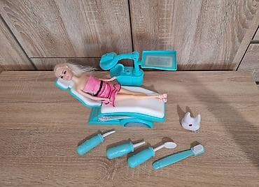 Stomoatolog set sa stolicom za bebe i barbike i doktorski set Set na lalafo.rs — 7 Stomoatolog set sa stolicom za bebe i barbike i doktorski set Set — 7
