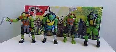 Nindža kornjače – Set od 4 junaka Set figura Nindža kornjača koji se na lalafo.rs — 3 Nindža kornjače – Set od 4 junaka Set figura Nindža kornjača koji se — 3