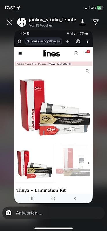 Beauty & Care: Thuya Lamination Kit – profesionalni set za laminaciju obrva i at lalafo.rs — 2 Beauty & Care: Thuya Lamination Kit – profesionalni set za laminaciju obrva i — 2