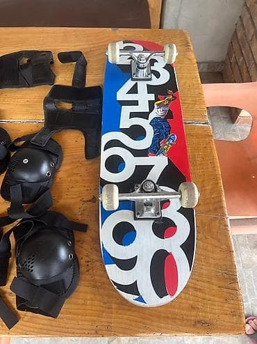 Skejt sa opremom za decu. Dimenzije 80x20cm na lalafo.rs — 3 Skejt sa opremom za decu. Dimenzije 80x20cm — 3