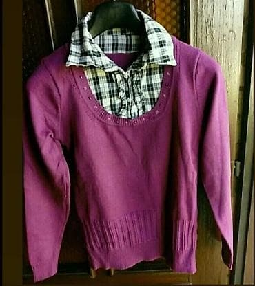 Dzemper vel. M u super stanju. Imam ovaj prljavo rozi i braon dzemper at lalafo.rs — 1 Dzemper vel. M u super stanju. Imam ovaj prljavo rozi i braon dzemper — 1