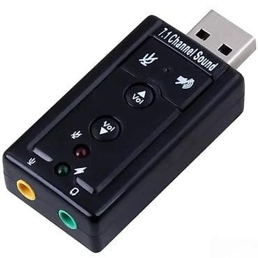 Electronics: USB ZVUČNA KARTICA 7.1 CRNE BOJE | USB zvučna kartica, koja podržava at lalafo.rs — 2 Electronics: USB ZVUČNA KARTICA 7.1 CRNE BOJE | USB zvučna kartica, koja podržava — 2
