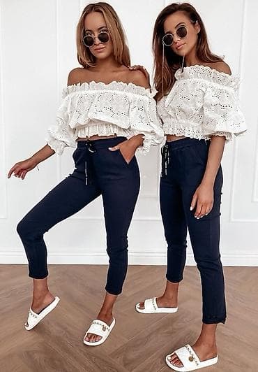 💫Ženske pantalone – model sa manžetnama - Kroj: uske nogavice do na lalafo.rs — 7 💫Ženske pantalone – model sa manžetnama - Kroj: uske nogavice do — 7