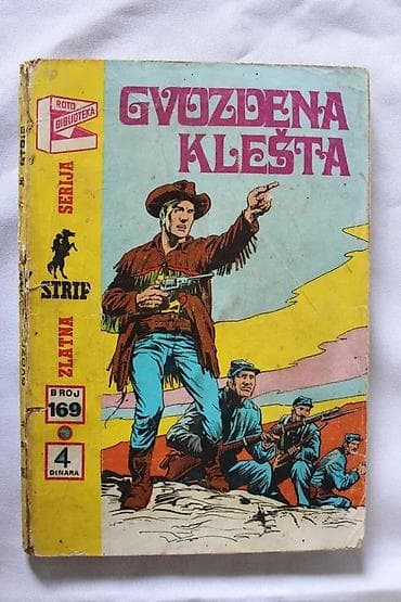 Sport & Hobby: ZLATNA SERIJA 169, ZS 169, TEKS, TEX GVOZDENA KLEŠTA | Zlatna Serija at lalafo.rs — 1 Sport & Hobby: ZLATNA SERIJA 169, ZS 169, TEKS, TEX GVOZDENA KLEŠTA | Zlatna Serija — 1