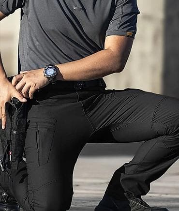 Muške taktičke pantalone – crne Veličina XL - Dizajn za svakodnevnu at lalafo.rs — 3 Muške taktičke pantalone – crne Veličina XL - Dizajn za svakodnevnu — 3