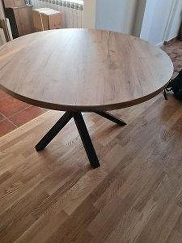 Antique Dining Tables: OKRUGLI TRPEZARIJSKI STO MODEL A1 | Kontakt telefon 06******** Viber at lalafo.rs — 5 Antique Dining Tables: OKRUGLI TRPEZARIJSKI STO MODEL A1 | Kontakt telefon 06******** Viber — 5