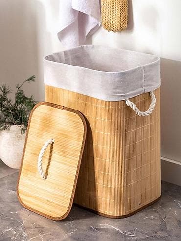 Korpa za veš Bambus Estia Savršeno kombinuje funkcionalnost i na lalafo.rs — 7 Korpa za veš Bambus Estia Savršeno kombinuje funkcionalnost i — 7