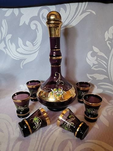 Antiques: Murano servis za zestoko pice duvano staklo 1950g+. Servis za zestoko at lalafo.rs — 3 Antiques: Murano servis za zestoko pice duvano staklo 1950g+. Servis za zestoko — 3
