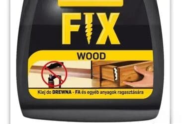 Ostali pribor i dodaci za alate: Veoma kvalitetan lepak za drvo: Pattex FIX WOOD, lepi u samo 10 na lalafo.rs Ostali pribor i dodaci za alate: Veoma kvalitetan lepak za drvo: Pattex FIX WOOD, lepi u samo 10