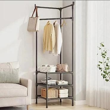 Ugaoni garderober/organizator za odeću i aksesoare - Konstrukcija na lalafo.rs Ugaoni garderober/organizator za odeću i aksesoare - Konstrukcija