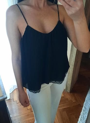 Zara boho svecana majica u crnoj boji. Bratele tanke tanke podesive na lalafo.rs — 4 Zara boho svecana majica u crnoj boji. Bratele tanke tanke podesive — 4