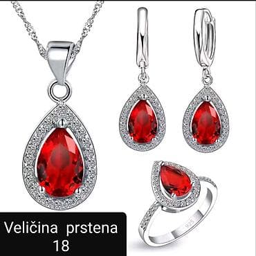 PRELEPE KVALITETNE POSREBRENE SETOVI OD TRI NAKITA SA CIRKONIMA,SA na lalafo.rs — 5 PRELEPE KVALITETNE POSREBRENE SETOVI OD TRI NAKITA SA CIRKONIMA,SA — 5
