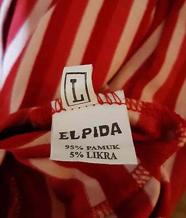 Elpida ženska majica na pruge - Model: dug rukav, širok poluokrugli na lalafo.rs — 3 Elpida ženska majica na pruge - Model: dug rukav, širok poluokrugli — 3