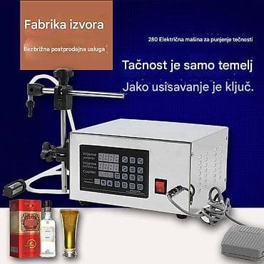 Električna mašina za punjenje tečnosti – model 280 - Precizno at lalafo.rs Električna mašina za punjenje tečnosti – model 280 - Precizno