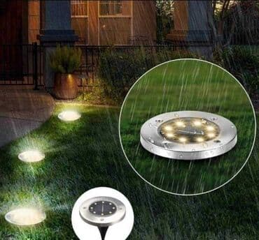 Garden Lighting: ⬆️Novo - Disk Lights - Baštenske solarne disk ubodne lampe 4 kom ⬆️ at lalafo.rs — 4 Garden Lighting: ⬆️Novo - Disk Lights - Baštenske solarne disk ubodne lampe 4 kom ⬆️ — 4