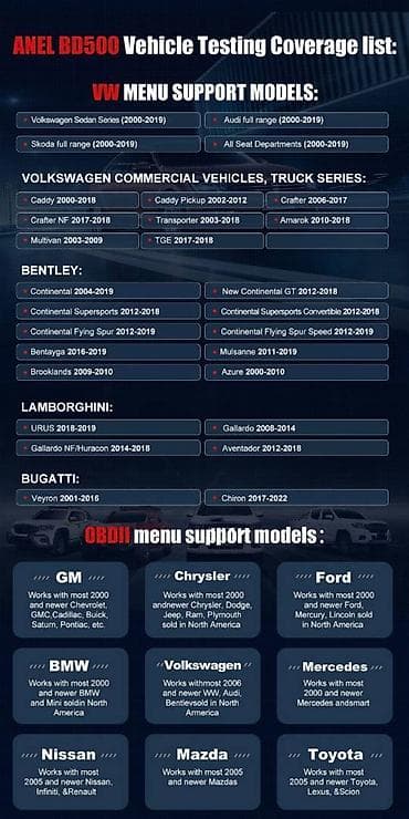 Transport: NOVO - ANCEL BD500 Bluetooth OBD2 za VW Audi Seat Skoda ANCEL BD500 at lalafo.rs — 6 Transport: NOVO - ANCEL BD500 Bluetooth OBD2 za VW Audi Seat Skoda ANCEL BD500 — 6