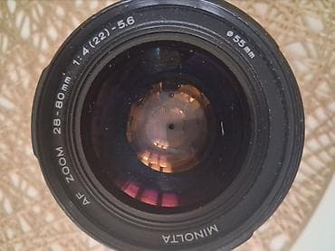 Electronics: Minolta AF Zoom 28–80mm f/4(22)–5.6 - Raspon žižne daljine: 28–80 mm at lalafo.rs — 3 Electronics: Minolta AF Zoom 28–80mm f/4(22)–5.6 - Raspon žižne daljine: 28–80 mm — 3