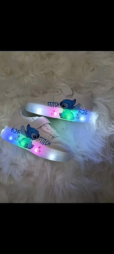 Dečje patike sa LED svetlima – motiv Stitch/Angel - Bele patike sa na lalafo.rs — 3 Dečje patike sa LED svetlima – motiv Stitch/Angel - Bele patike sa — 3