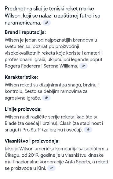 Wilson teniski reket – Pro Staff/“Hammer” serija - Brend: Wilson - at lalafo.rs — 10 Wilson teniski reket – Pro Staff/“Hammer” serija - Brend: Wilson - — 10