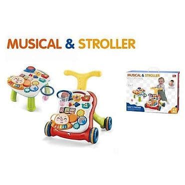 Muzička edukativna guralica 2u1 – “Musical & Stroller” - na lalafo.rs Muzička edukativna guralica 2u1 – “Musical & Stroller” -