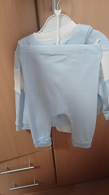 Hopy Kids komplet za bebe (7–9 meseci) - Trod elni set: bodić dugih na lalafo.rs — 3 Hopy Kids komplet za bebe (7–9 meseci) - Trod elni set: bodić dugih — 3