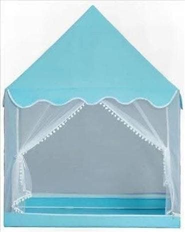 Šator za decu novo kućica sa zavesama Cena: 3500din Sator je lagan i na lalafo.rs — 6 Šator za decu novo kućica sa zavesama Cena: 3500din Sator je lagan i — 6