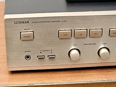 Luxman A-371 stereo integrisano pojačalo - Ulazi sa prednje strane at lalafo.rs — 3 Luxman A-371 stereo integrisano pojačalo - Ulazi sa prednje strane — 3