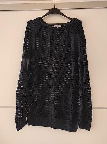 Pamucna bluza/dzemper iz uvoza. Velicina M. Tamna teget na lalafo.rs Pamucna bluza/dzemper iz uvoza. Velicina M. Tamna teget