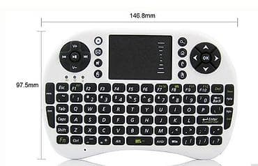 U pitanju je USB wireless Mini tastatura + TOUCHPAD. Najbolja na lalafo.rs — 3 U pitanju je USB wireless Mini tastatura + TOUCHPAD. Najbolja — 3