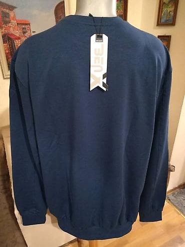 Novi muski pamucni duks Benx u velikom broju Plavi 5XL. Novopazarski na lalafo.rs — 4 Novi muski pamucni duks Benx u velikom broju Plavi 5XL. Novopazarski — 4