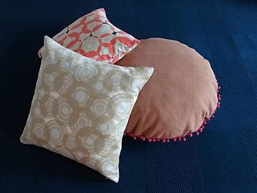 Textile: Okrugli veliki jastuci, set od 2 komada, sa navlakom at lalafo.rs — 8 Textile: Okrugli veliki jastuci, set od 2 komada, sa navlakom — 8